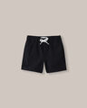 Short Traje De Baño Negro,NEGRO